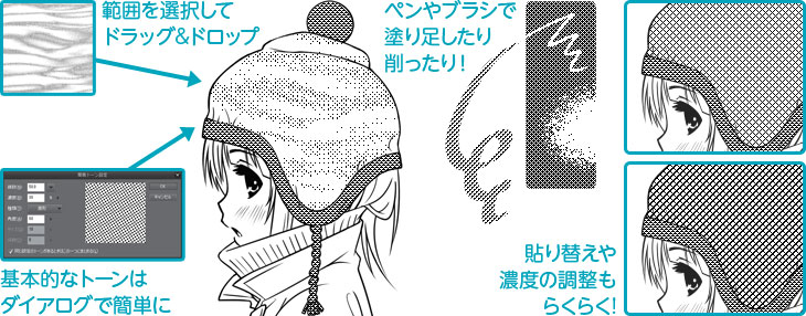これのためだけでもぜひ使ってほしい、使いやすいデジタルのトーン