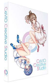 CeVIOプロジェクト「CeVIO Creative Studio」パッケージ画像